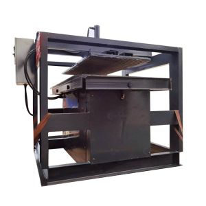 150mm Hydraulic Stroke Length Solar Panel Recycling Machine for Aluminum Alloy
