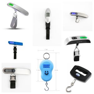 1PIECE Luggage Weighing Multifunctional Weight Digital Luggage Scale with