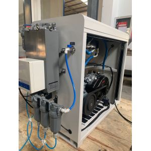 1.5kw 2.2kw 3.7kw scroll oil free air compressor for painting and color sorter