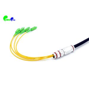 2F Armored Waterproof Pigtail SC APC Pre - terminated SM 5 Meters Excellent