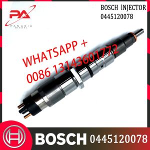 0445120277 Diesel Engine Common Rail Fuel Injector 0445120393 0445120078