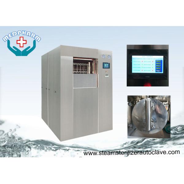 Rectangular Single Ended Construction Large Steam Sterilizer With Visually And