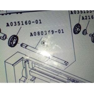 A080369 Noritsu Minilab Spare Part Shaft