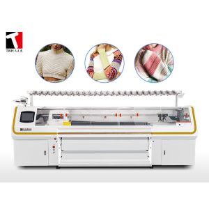 China TWH Computerized Flat Knitting Machine , 52Inch 3G Automatic Knitter Machine on sale