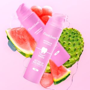 Non Irritating Pump Bottle Toothpaste