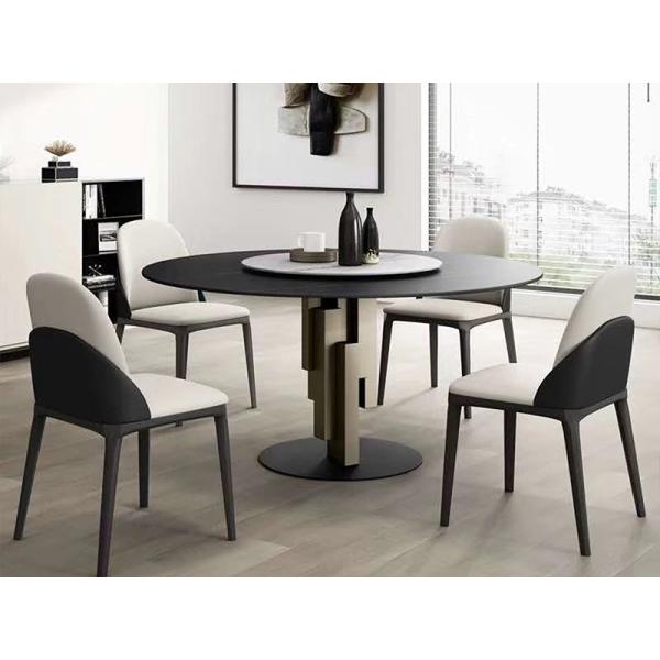 Buy Irregular Contemporary Design Ceramic Marble Dining Table at wholesale prices