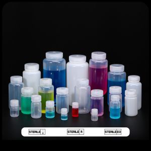 ISO9001 Certified Good Empty Wide Mouth Easy Filling Plastic Vial Bottles for