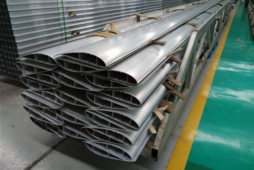 Buy Aluminum Extrusion Profile Of Industrial Fan Blade For Draught Fan / Air Cooling Tower at wholesale prices