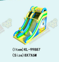 Minions Children Fun Park Inflatable Blow Up Slip N Slide