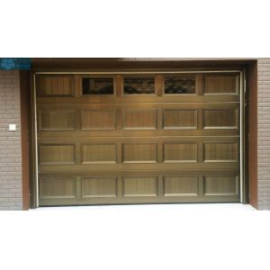 PU Foaming Overhead Sectional Garage Doors Automatic