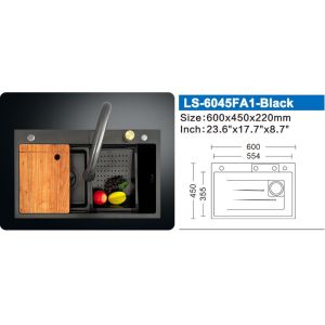 Undermount Double Stainless Steel SUS304 Sink Rose Golden Digital Display