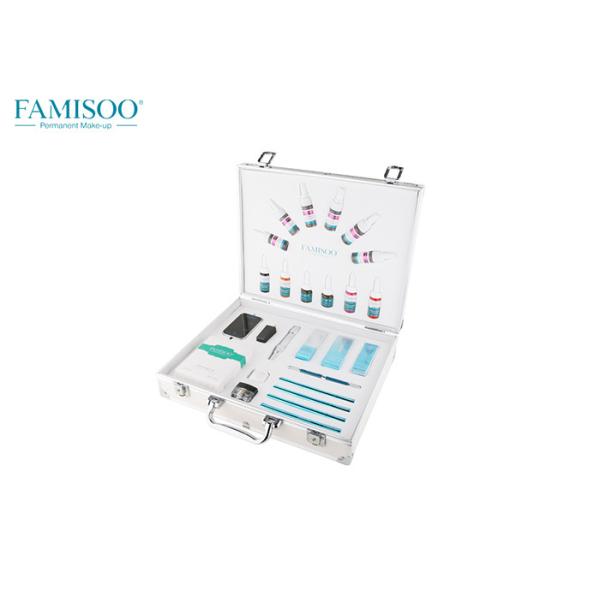 Buy Digital Permanent Makeup Machine Kit With Pigment Complete Suitcase Style at wholesale prices