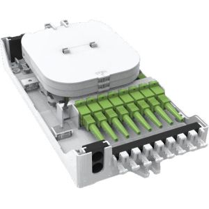GFS-8ZT,fiber distribution box,splitter box,Max Capacity 8 cores,,size 235*126