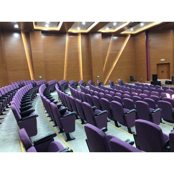 Molded Foam Solid Wood Auditorium Theater Seating Function University Lecture Hall Chair