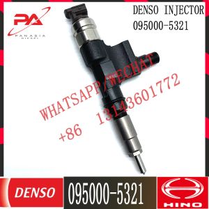 High Quality Rail Fuel Injector 095000-5321 095000-5320 for HINO Engine