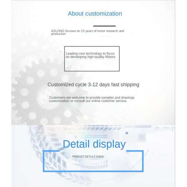 ASLONG JGY-370GB DC Worm Gear Motors 12v High Torque Reducer
