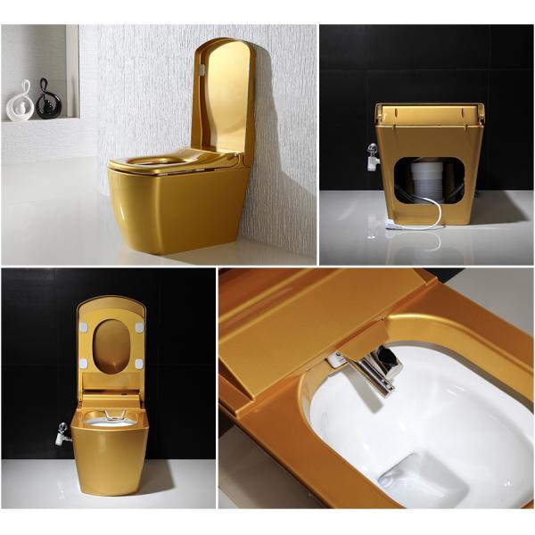 Golden Intelligent Auto Wash Toilet Personal Hygiene Cleaning smart toilet
