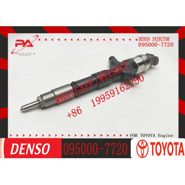 High Quality 23670-30320 095000-7720 Common Rail Diesel Fuel Injector Compatible with for Toyota Landcruiser 1KD-FTV J120 Engine