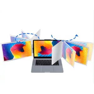 14 Inch Portable Triple Monitor For Laptop Screen Extender 300 Cd/M² 25ms