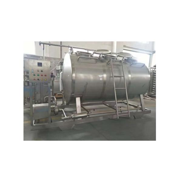 Processing Washer Customized 500L to 1000L CIP Tank CIP Unit with Cleaning