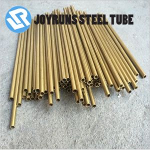 25mm*1mm Aluminium Brass Tubes ASTM B111 C68700 T2 Cold Drawning Steel Seamless