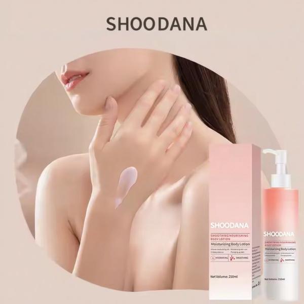 Floral Fragrance Body Lighten Lotion and Cream for Dry Skin Whitening Lotion Nicotinamide Body Lotion