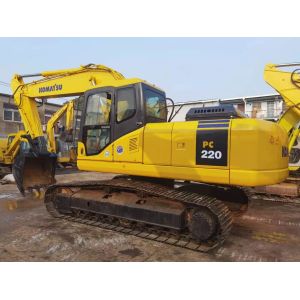 Surplus Backhoe Used Komatsu PC220 Excavator Crawler Type