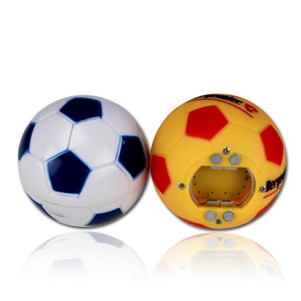 Football Plastic Music Bottle Opener Beer AG13 White 135*50*15mm
