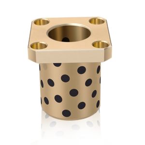 Quality C93200 / SAE660 ASTM B505 Tin Bronze Sleeve Bushing Oil Less Graphite Plugged for sale