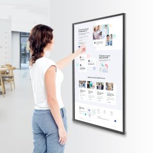 100inch Commercial Monitors Digital Signage Lcd Advertising Wall Mounted