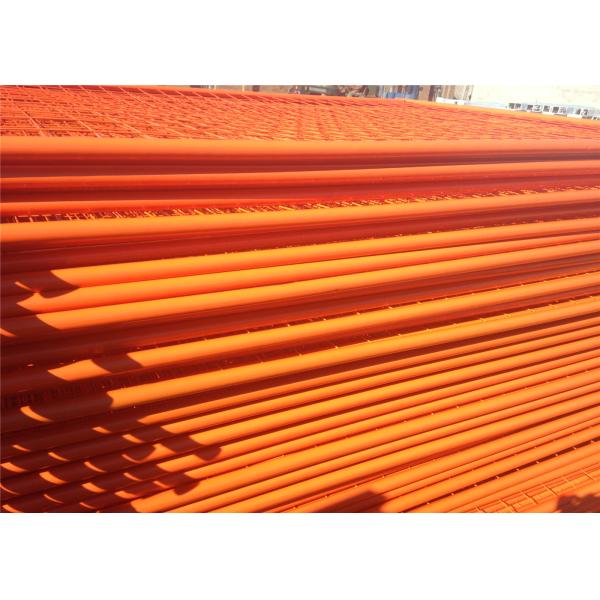 Buy BENTINCK POWDER coarted temporary fencing panels base clip 2.1m*2.4m width AS467-2007 at wholesale prices