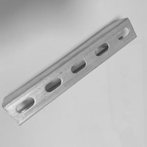 Galvanized Slotted U Channel Easy Installation 2.0mm Strut C Channel For 3m / 6m