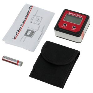 LCD Digital Inclinometer Spirit Level Square Protractor Electronic Goniometer