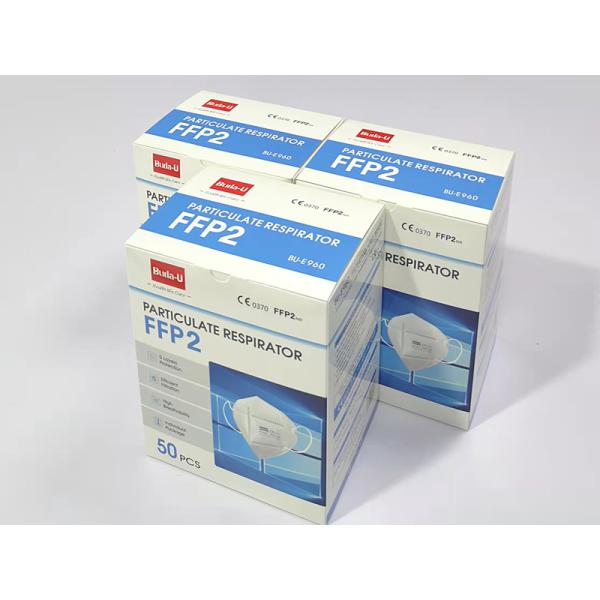 CE0370 Certification FFP2 Protective Masks Five Layer With 94% Filtration