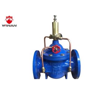 Adjustable Water Hydraulic Relief Hold Pressure Valve Flange Connection Long
