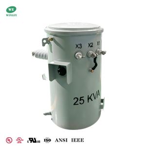 Pole Mounted Overhead Distribution Transformer