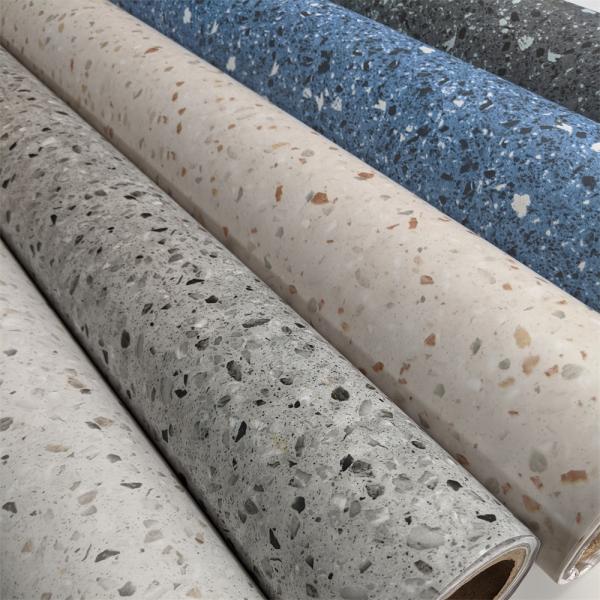 Buy Quartz Design Self Adhesive PVC Film Water Resistant For Kitchen Counter Top at wholesale prices