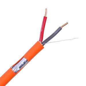 Fire Resistant Cable 2X1.5mm2 Shield Al/Foil with Tinned Copper/Copper Stranded