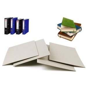 Solid 1100gsm Book Binding board , Mixed Pulp Hard Paper Grey Board Sheets