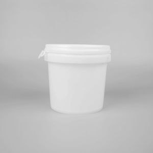 1L Polypropylene Buckets Plastic Food Bucket With Lid Leak Proof