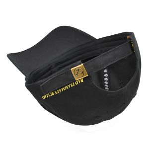 BSCI OEM Custom 6 Panel Cotton Baseball Cap, Flat Embroidery Logo Gorras