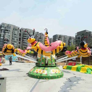 Outdoor Kids Amusement Ride , Self Controlled Bumble Bee Ride