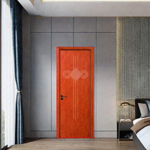 Insect Prevention Affordable WPC Hollow Door For Interior 100% WPC Door Frame