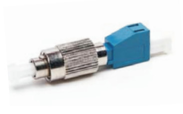 fiber optic FC to LC Single Mode 5dB Attenuator Networks application Wavelength 1260 to 1620nm Blue color