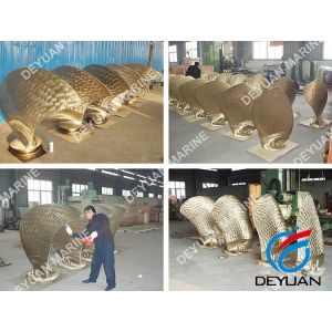 Quality Thrust Propeller Blade Marine Propulsion Systems With Axle Neck for sale