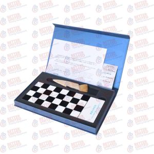 China GB/T 1726 Black And White Check Board 25mm×25mm Long Life Span on sale