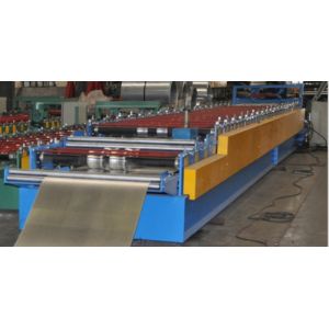 Embosser Equipped Roof Panel Roll Forming Machine