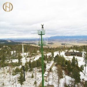 China 36M Q345 Telecommunication Monopole For Wireless on sale