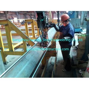 Prefabricated Supermarket Commercial Steel Buildings Lightweight ASTM