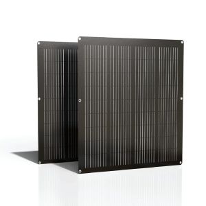 Bendable Up To 30 Degrees Semi Flexible Solar Panel with 5 Years Warranty and 20W~500W Power Output